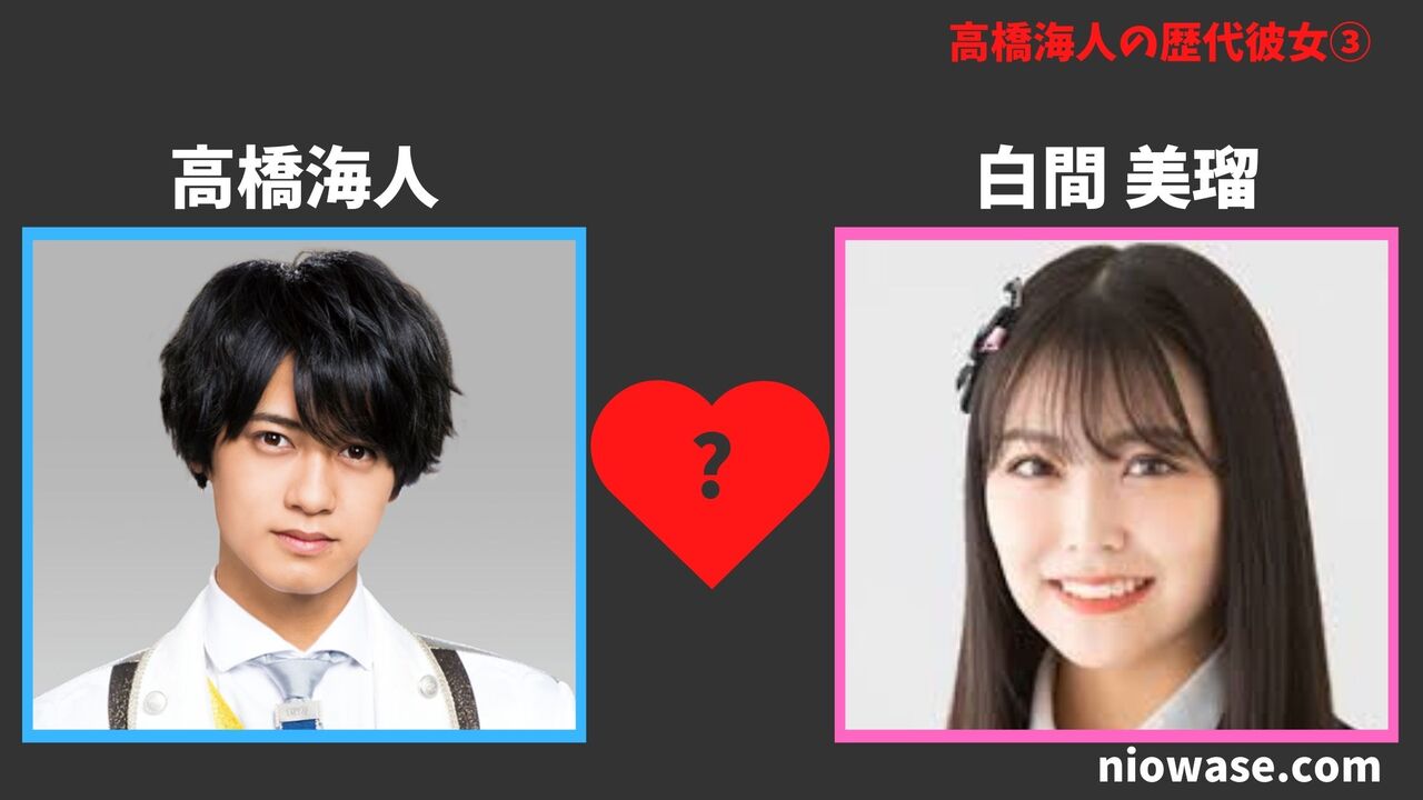 歴代彼女③白間 美瑠