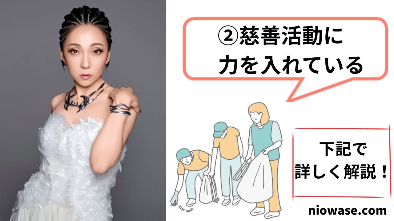 慈善活動に力を入れている