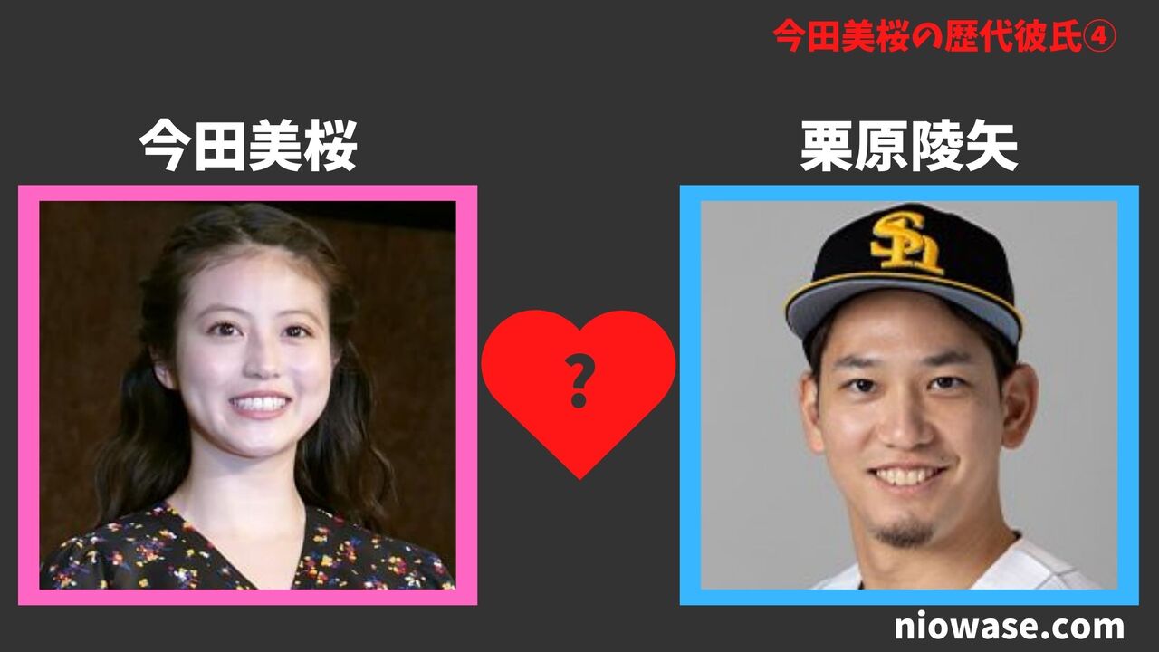 歴代彼女④:栗原陵矢