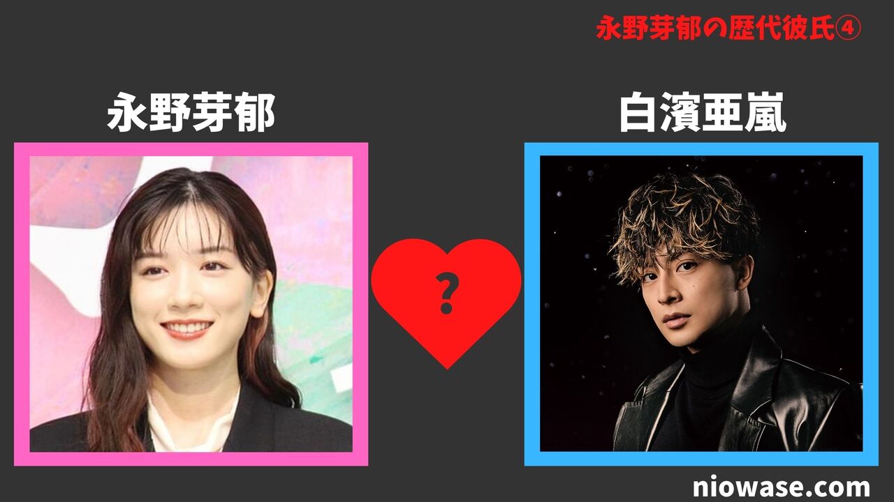 歴代彼氏④：白濱亜嵐