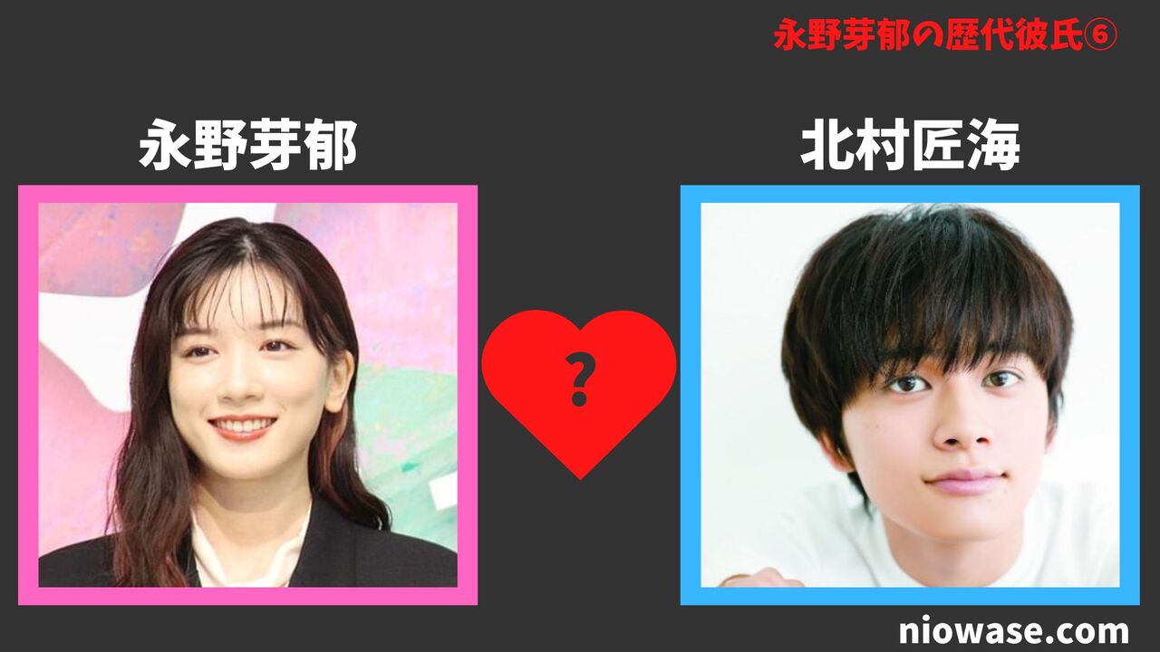 歴代彼氏⑥：北村匠海