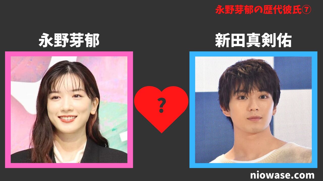 歴代彼氏⑦：新田真剣佑