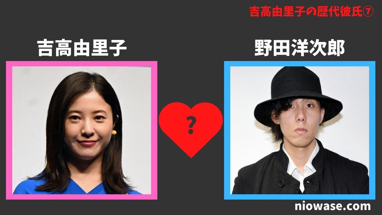 歴代彼氏⑦：野田洋次郎