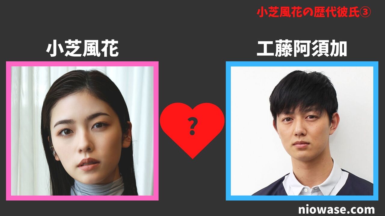 歴代彼氏③：工藤阿須加（2015年）