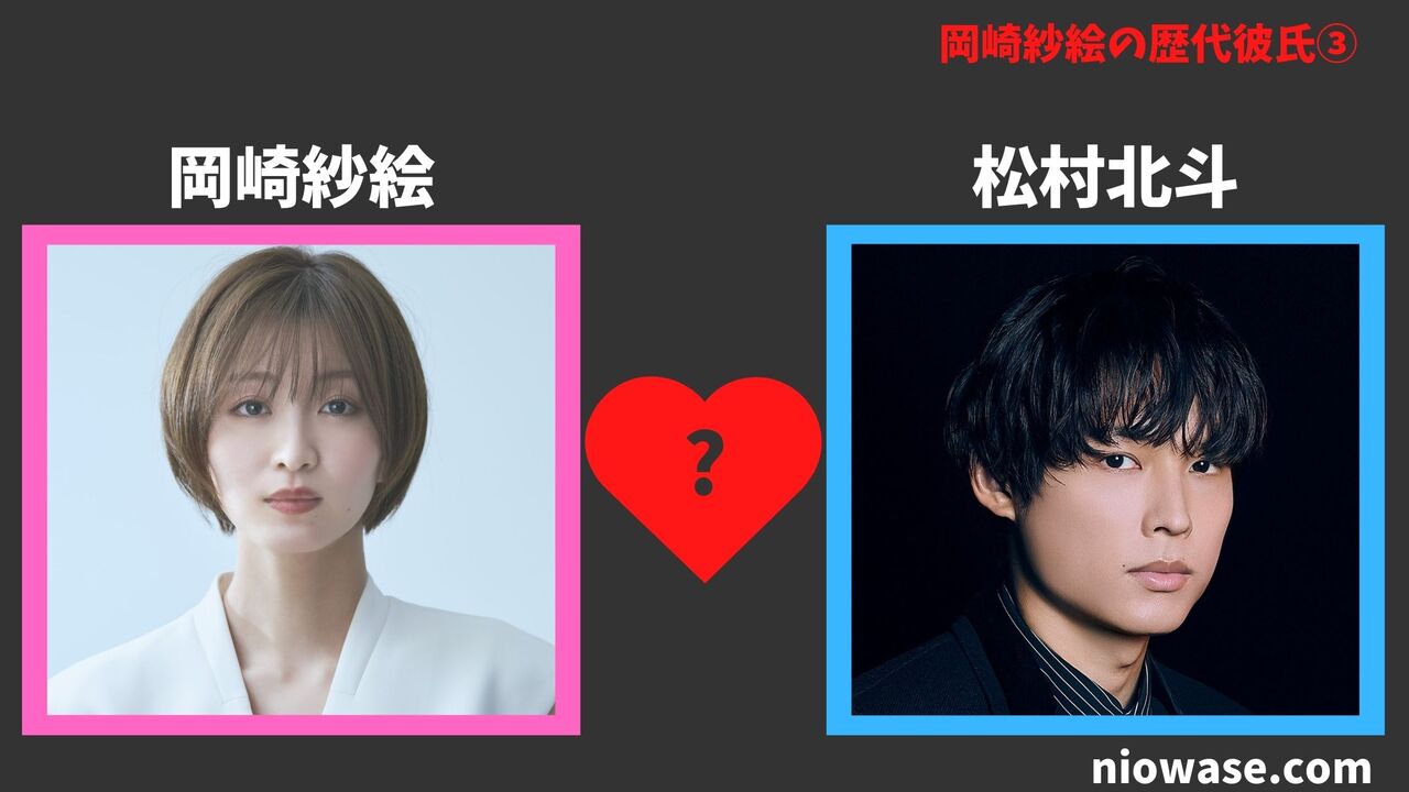 歴代彼氏3人目:松村北斗(2019年)